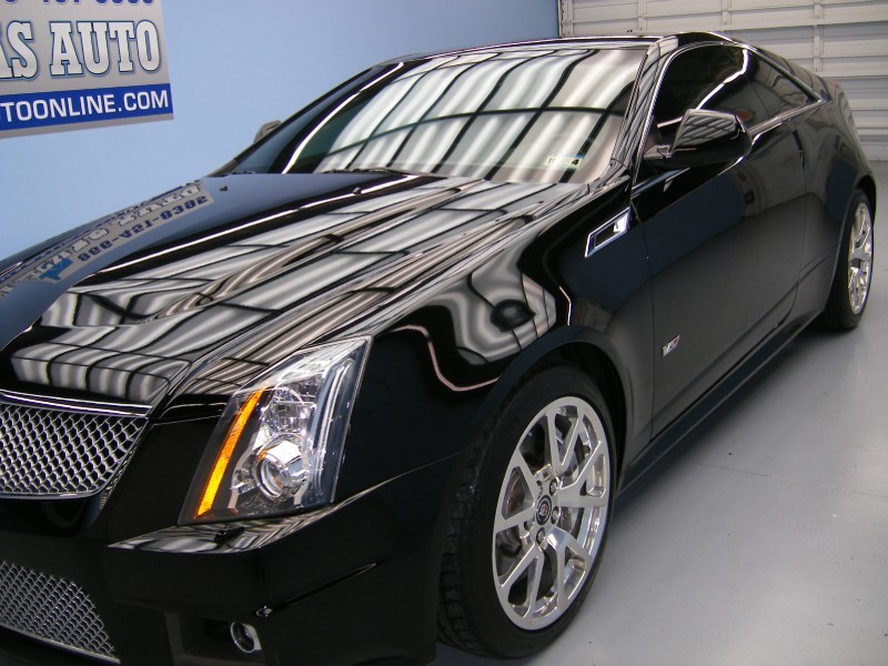 2012 Cadillac CTS-V Coupe in Black Raven