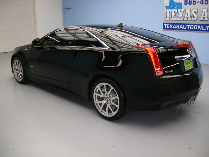 2012 Cadillac CTS-V Coupe in Black Raven