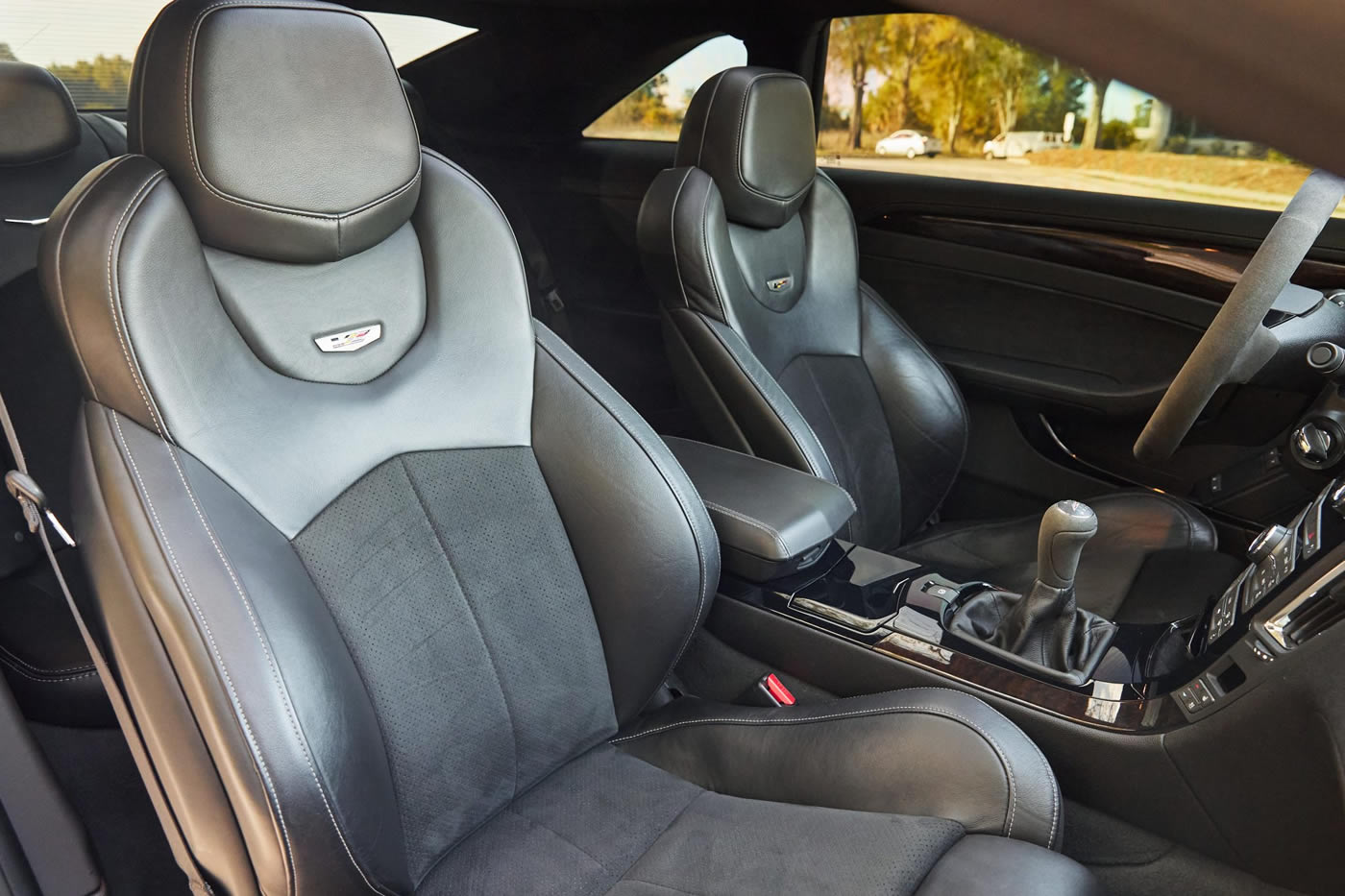 2012 Cadillac CTS-V Coupe in Crystal Red Tintcoat