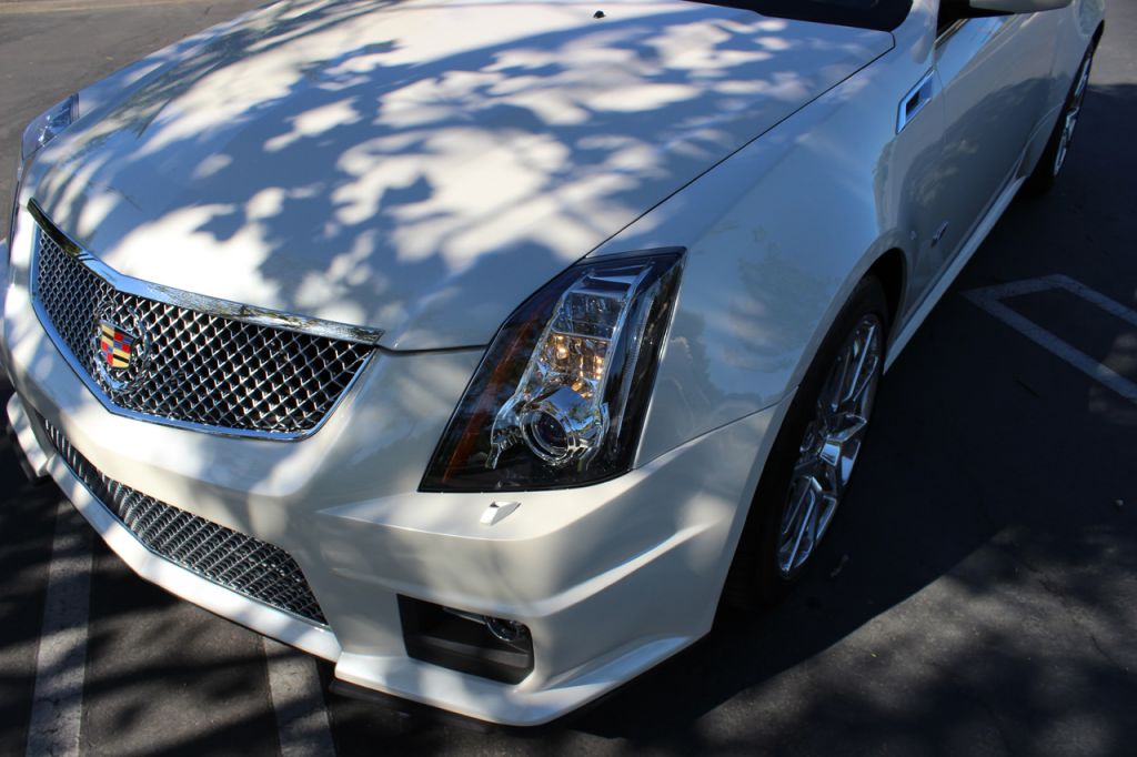 2012 Cadillac CTS-V Coupe - White Diamond Tricoat