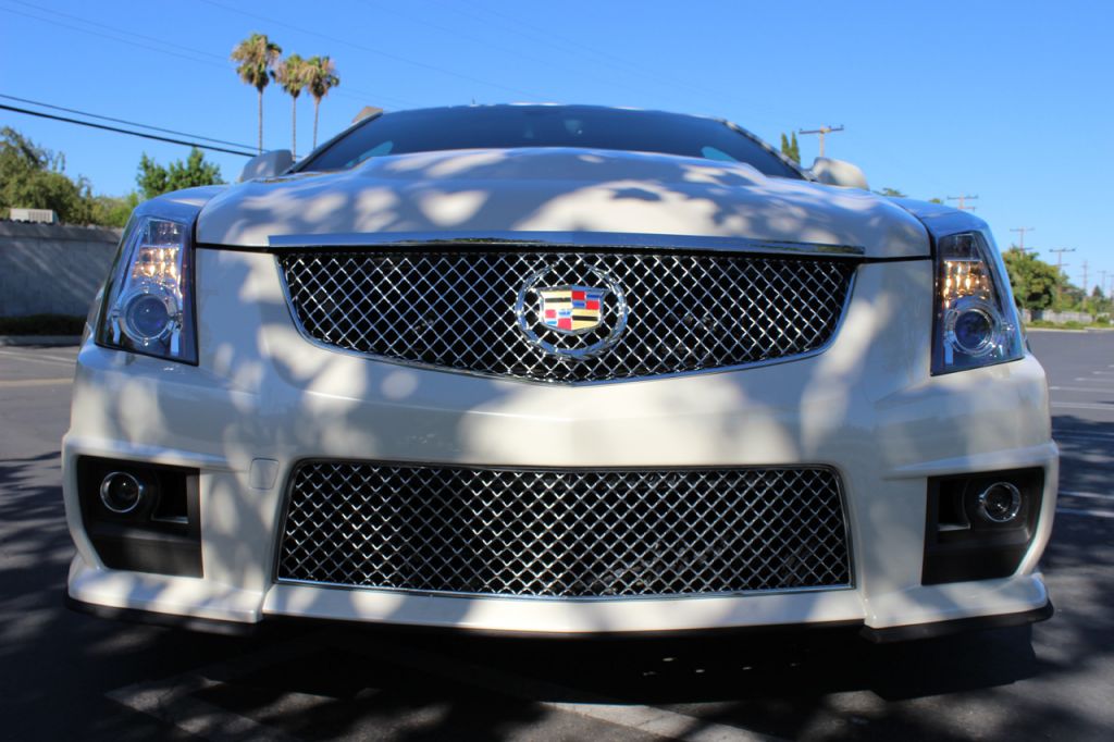 2012 Cadillac CTS-V Coupe - White Diamond Tricoat