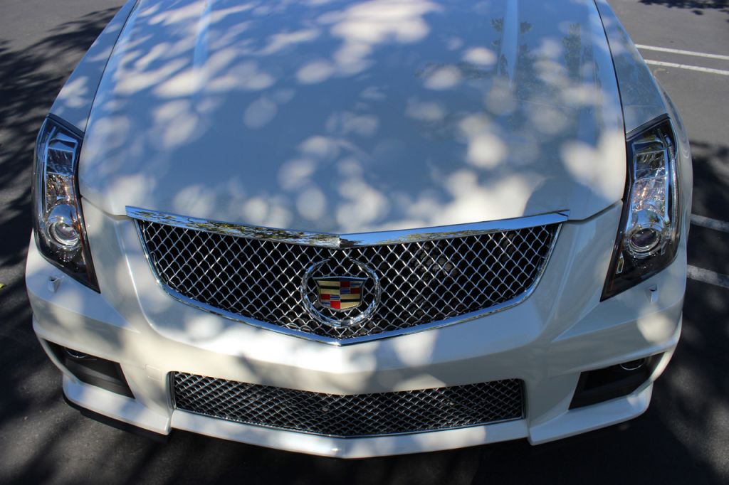 2012 Cadillac CTS-V Coupe - White Diamond Tricoat