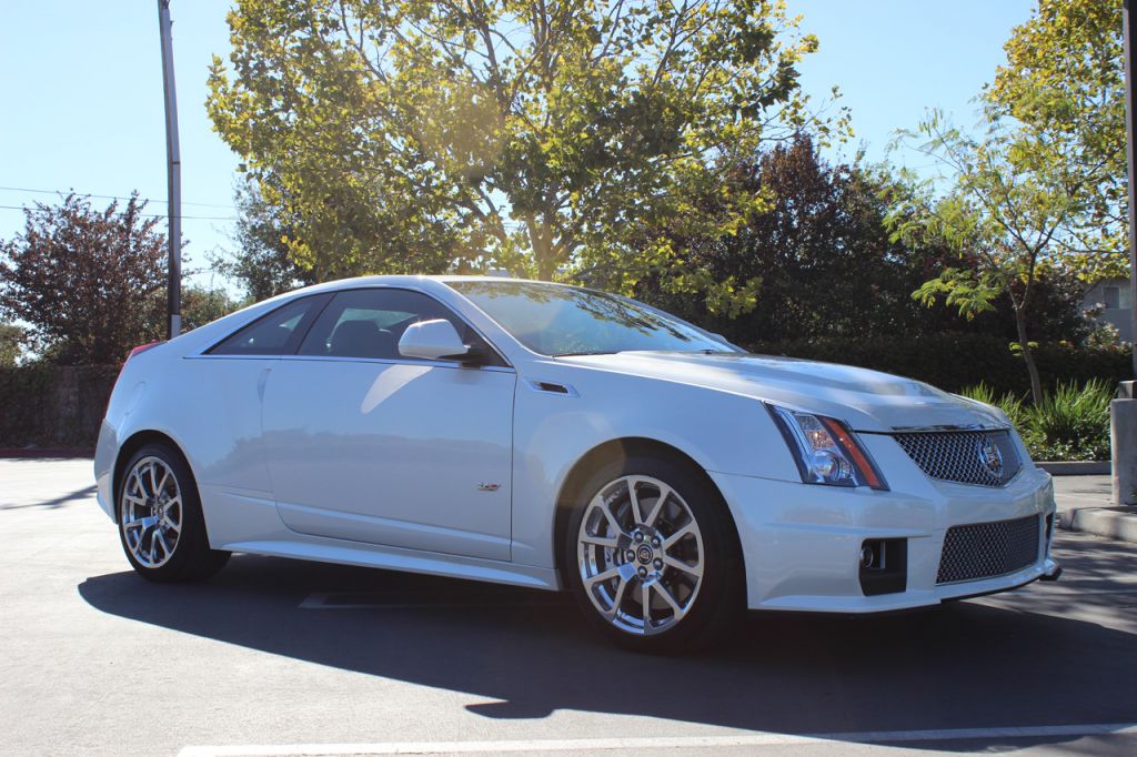2012 Cadillac CTS-V Coupe - White Diamond Tricoat