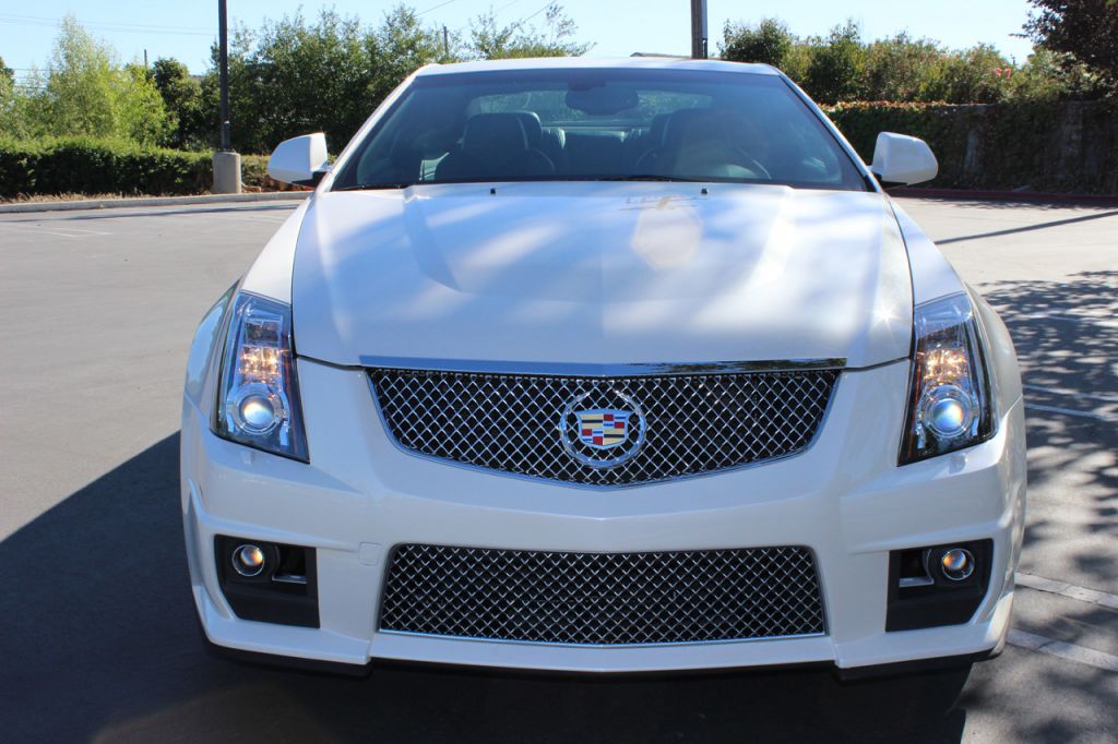 2012 Cadillac CTS-V Coupe - White Diamond Tricoat