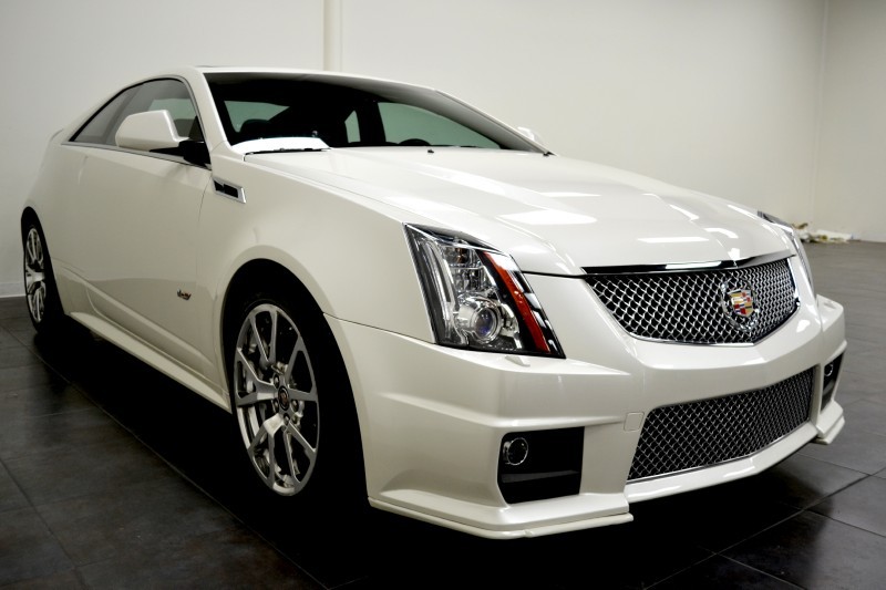 2012 Cadillac CTS-V Coupe - White Diamond Tricoat