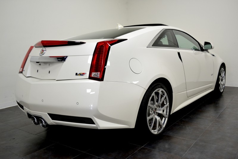 2012 Cadillac CTS-V Coupe - White Diamond Tricoat