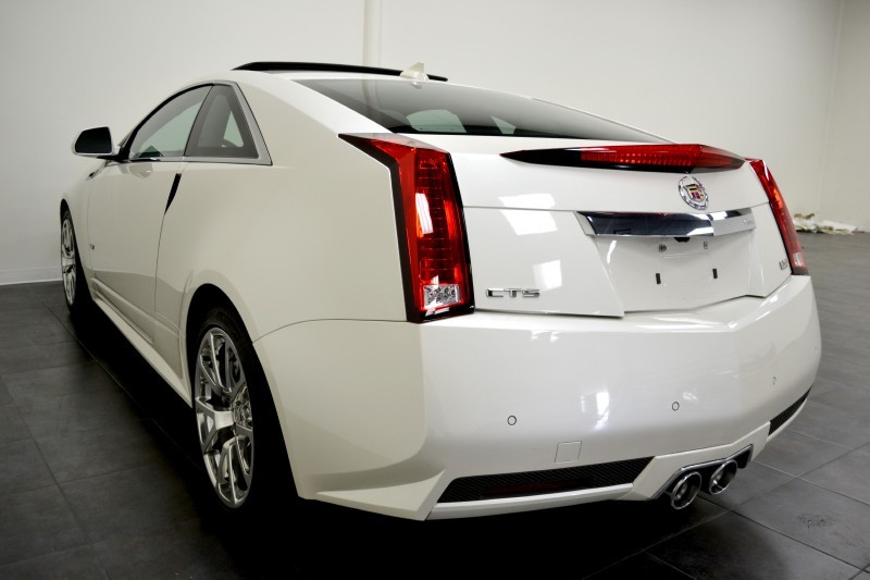 2012 Cadillac CTS-V Coupe - White Diamond Tricoat