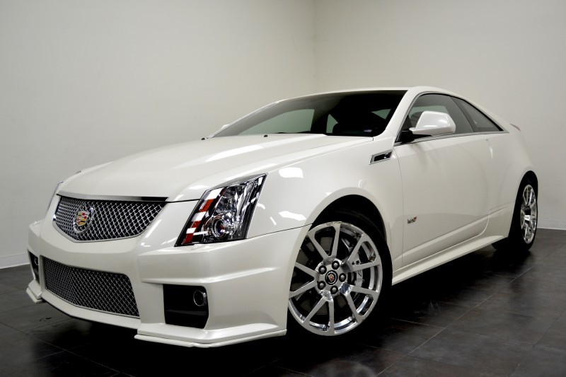 2012 Cadillac CTS-V Coupe - White Diamond Tricoat