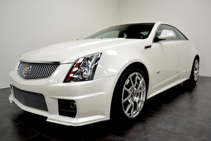 2012 Cadillac CTS-V Coupe - White Diamond Tricoat