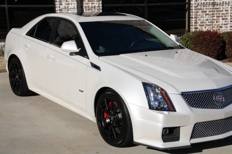 2012 Cadillac CTS-V Sedan - White Diamond Tricoat