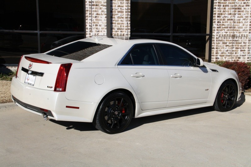 2012 Cadillac CTS-V Sedan - White Diamond Tricoat