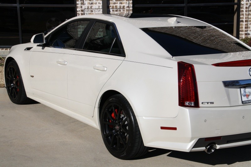 2012 Cadillac CTS-V Sedan - White Diamond Tricoat