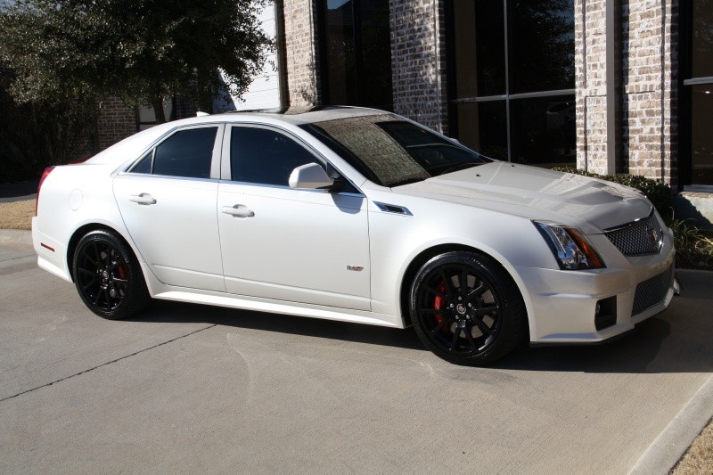2012 Cadillac CTS-V Sedan - White Diamond Tricoat