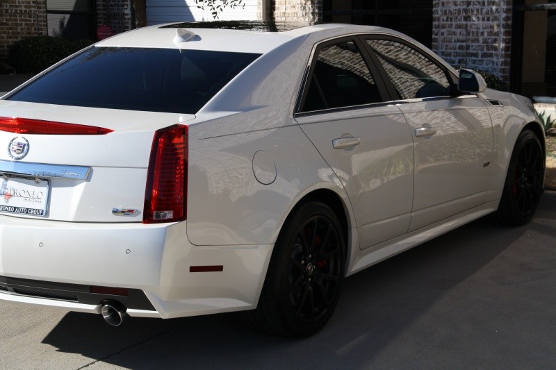 2012 Cadillac CTS-V Sedan - White Diamond Tricoat