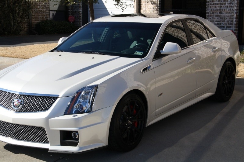 2012 Cadillac CTS-V Sedan - White Diamond Tricoat