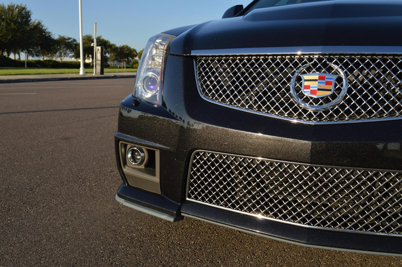 2012 Cadillac CTS-V Wagon in Black Diamond Tricoat