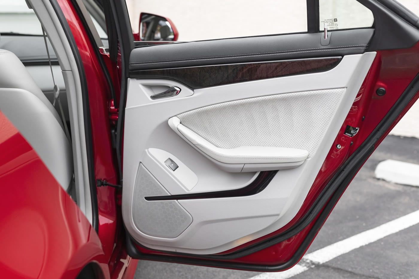 2012 Cadillac CTS-V Wagon in Crystal Red Tintcoat