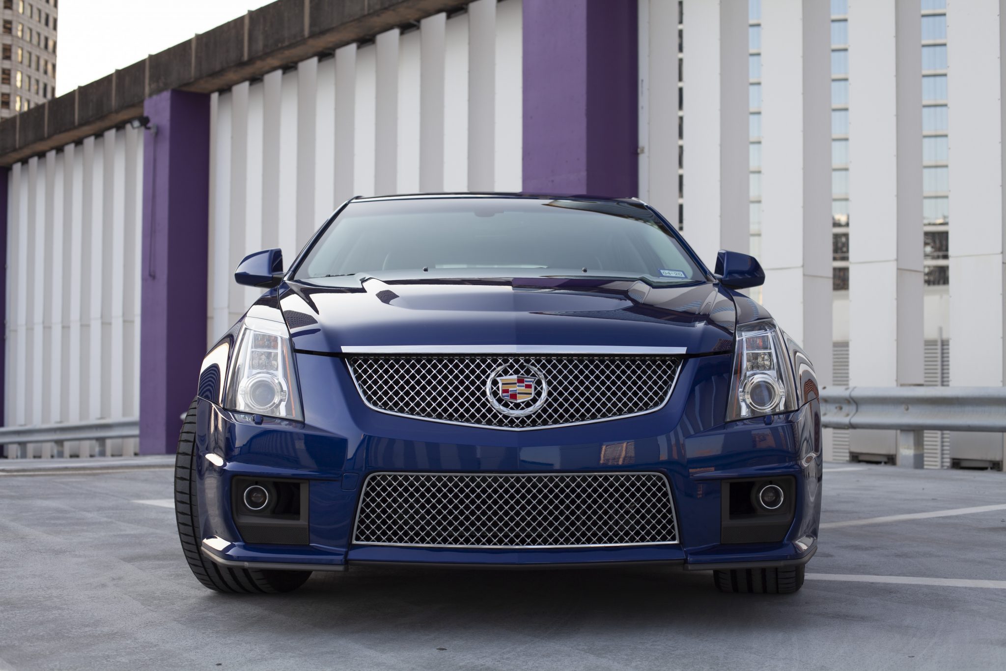 2012 Cadillac CTS-V Wagon in Opulent Blue Metallic