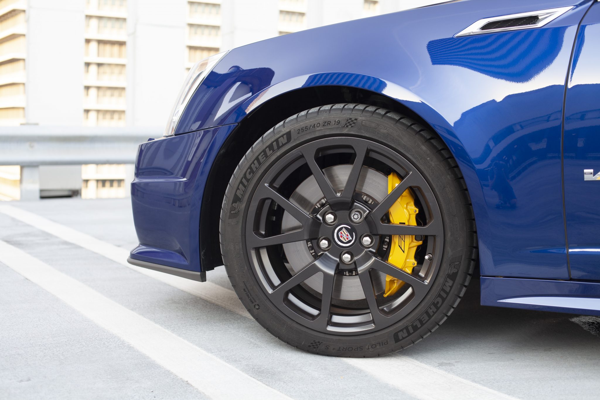 2012 Cadillac CTS-V Wagon in Opulent Blue Metallic
