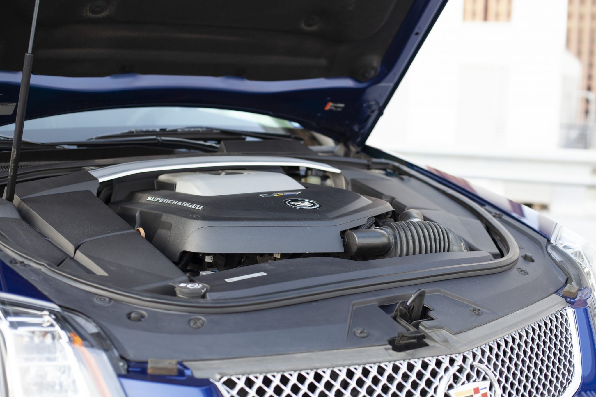 2012 Cadillac CTS-V Wagon in Opulent Blue Metallic