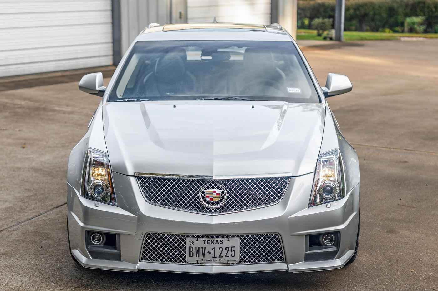 2012 Cadillac CTS-V Wagon in Radiant Silver Metallic