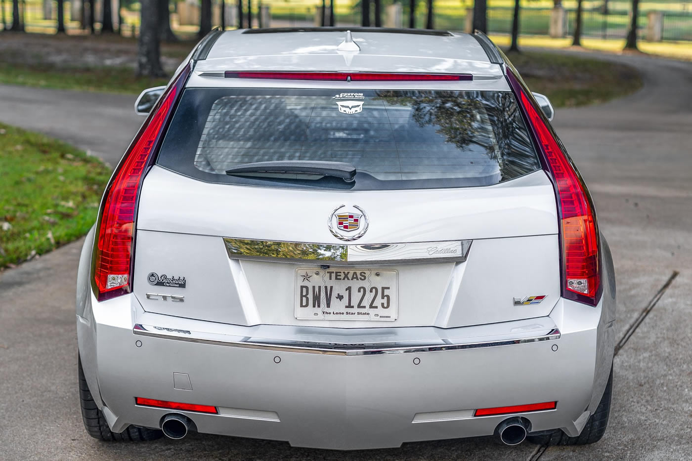 2012 Cadillac CTS-V Wagon in Radiant Silver Metallic