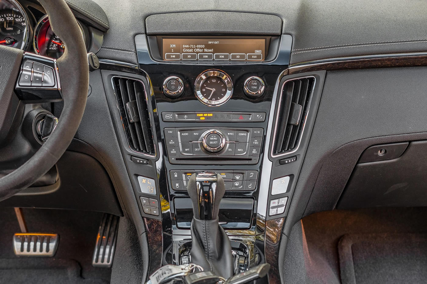 2012 Cadillac CTS-V Wagon in Radiant Silver Metallic