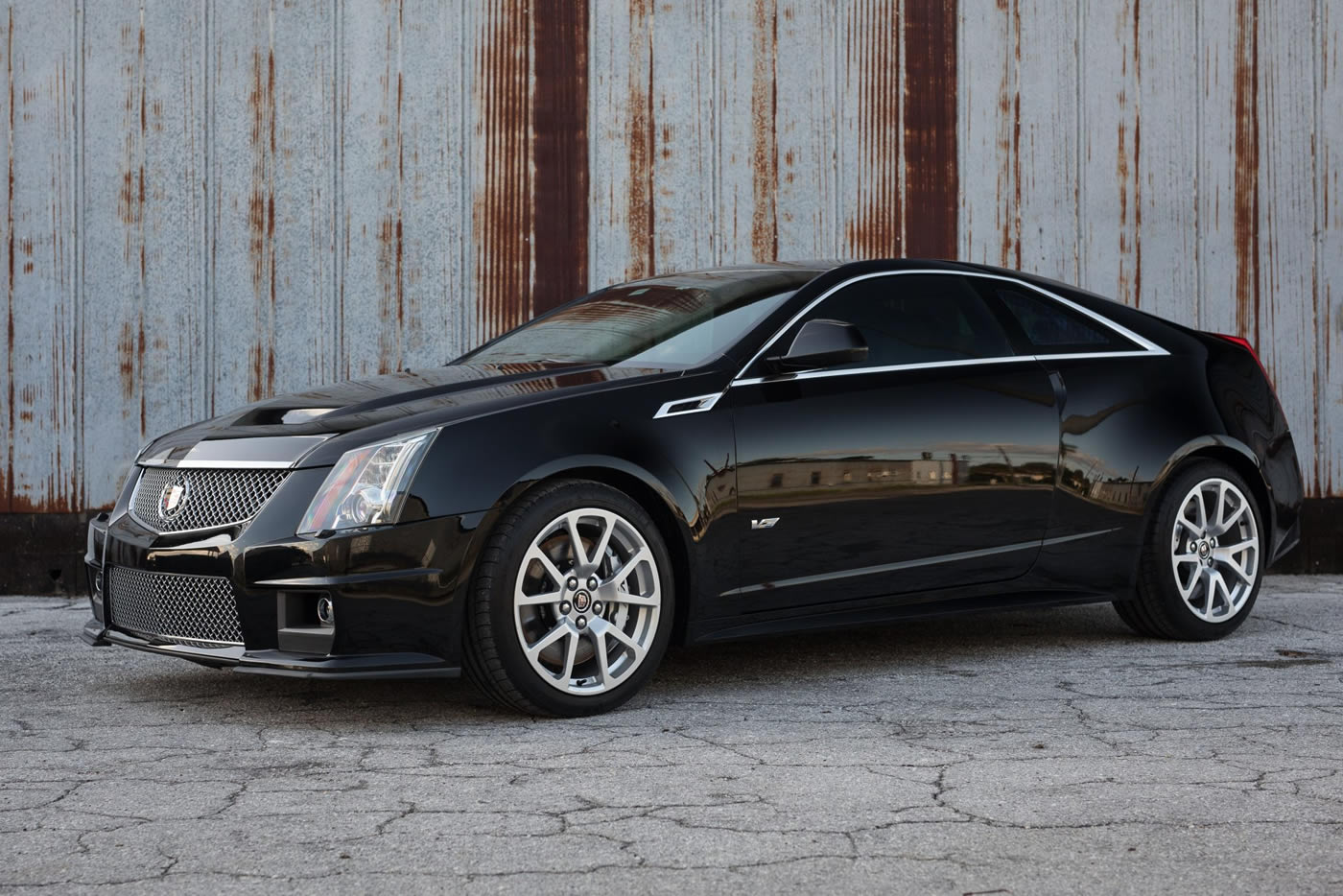 2013 Cadillac CTS-V Coupe in Black Diamond Tricoat