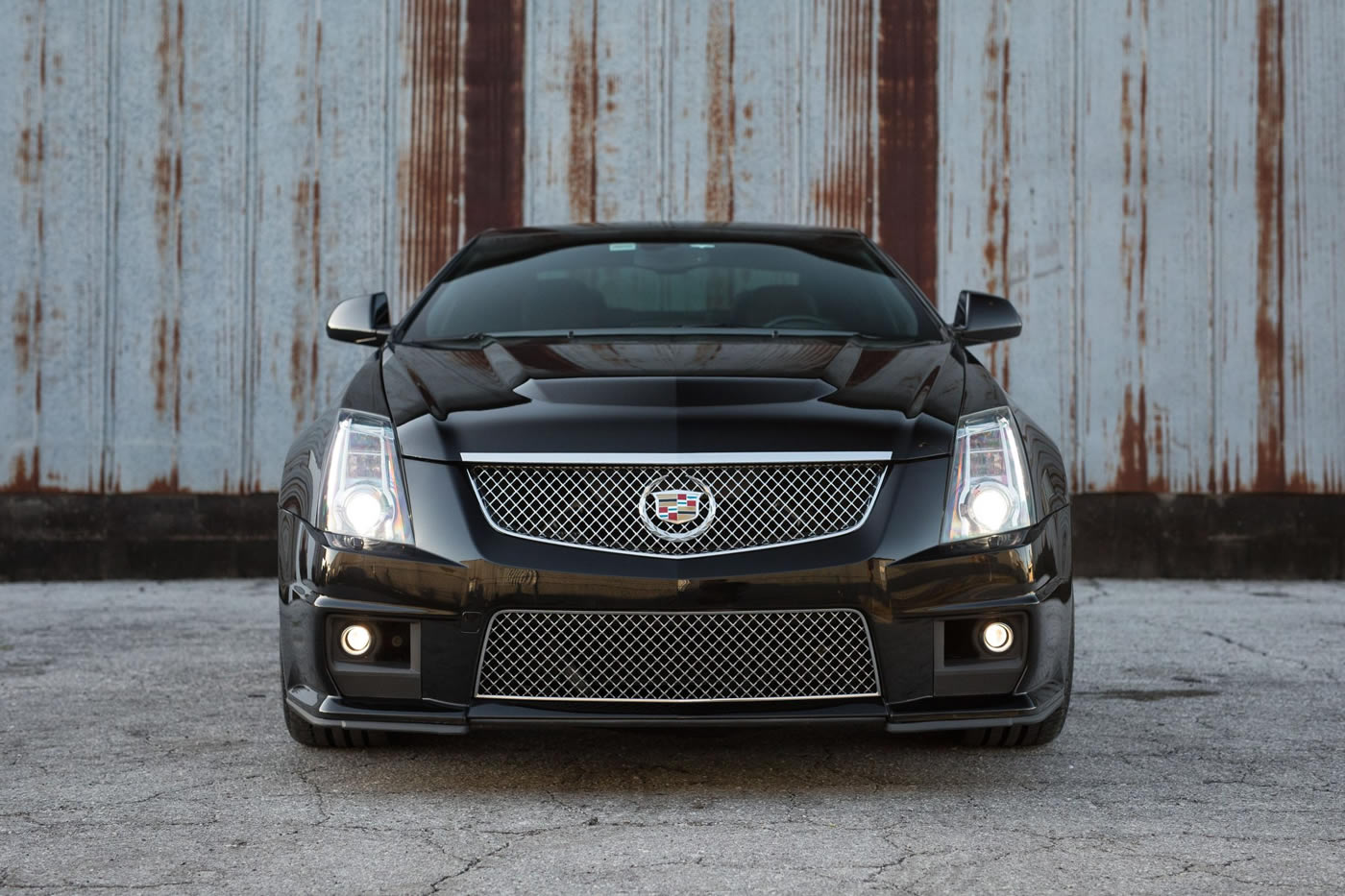 2013 Cadillac CTS-V Coupe in Black Diamond Tricoat