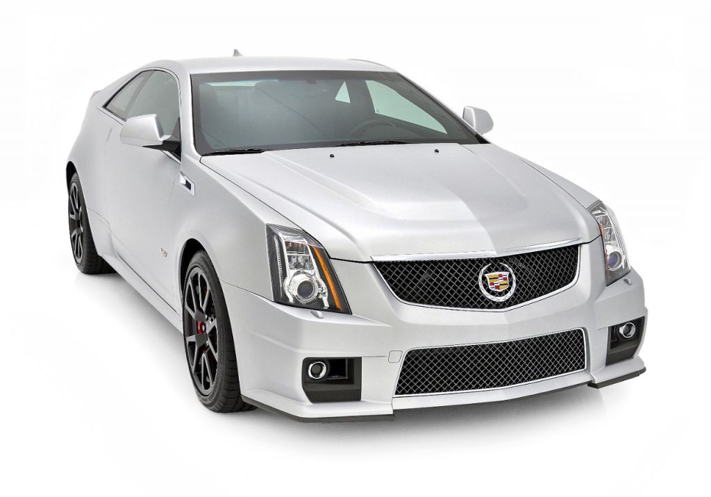 2013 Cadillac CTS-V Coupe Silver Frost Edition