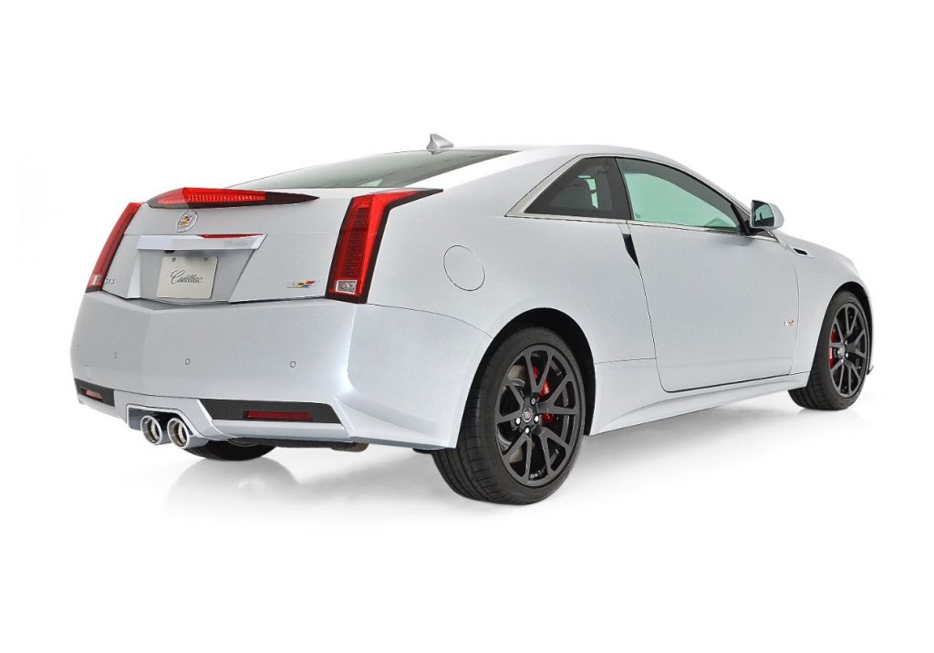 2013 Cadillac CTS-V Coupe Silver Frost Edition