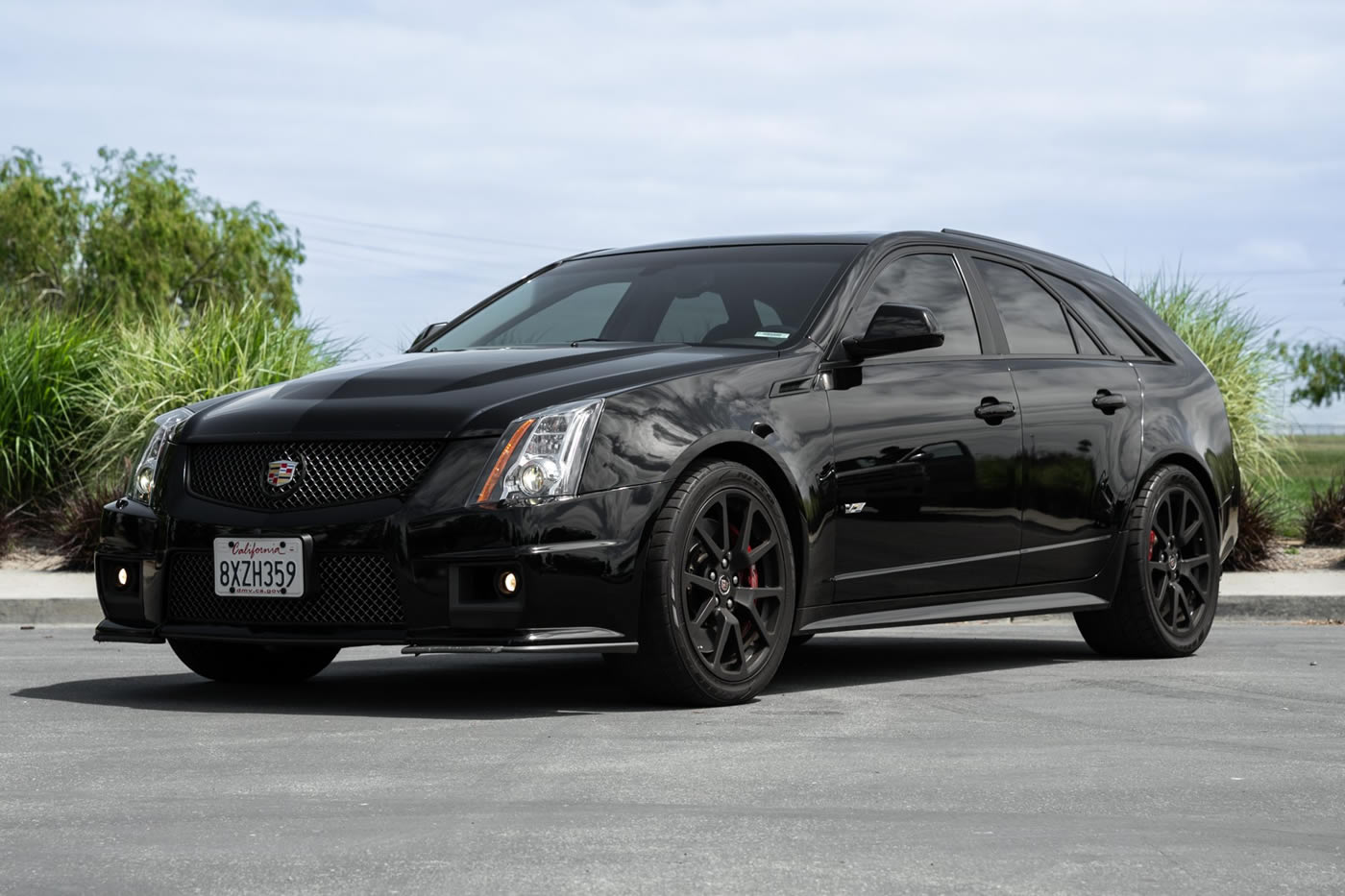 2013 Cadillac CTS-V Wagon in Black Raven