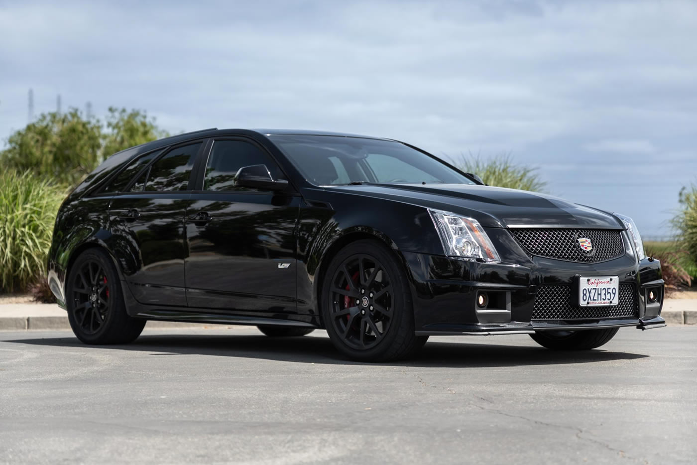 2013 Cadillac CTS-V Wagon in Black Raven