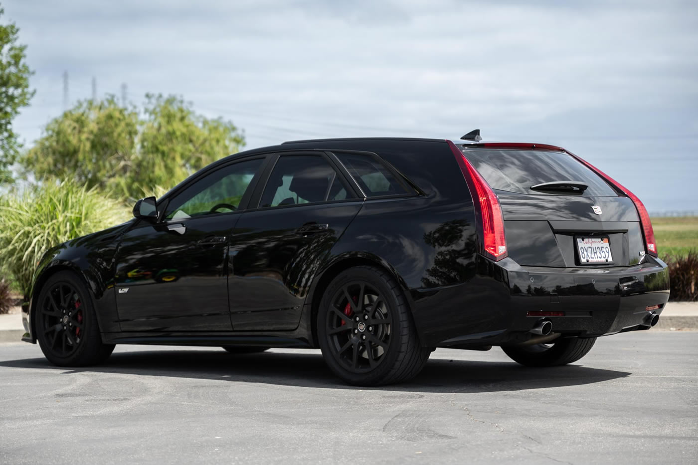 2013 Cadillac CTS-V Wagon in Black Raven