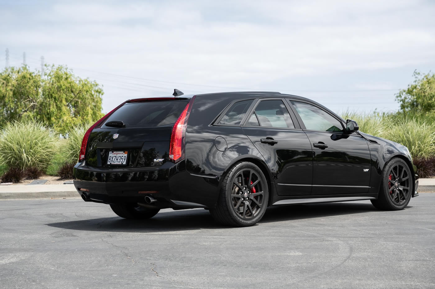 2013 Cadillac CTS-V Wagon in Black Raven