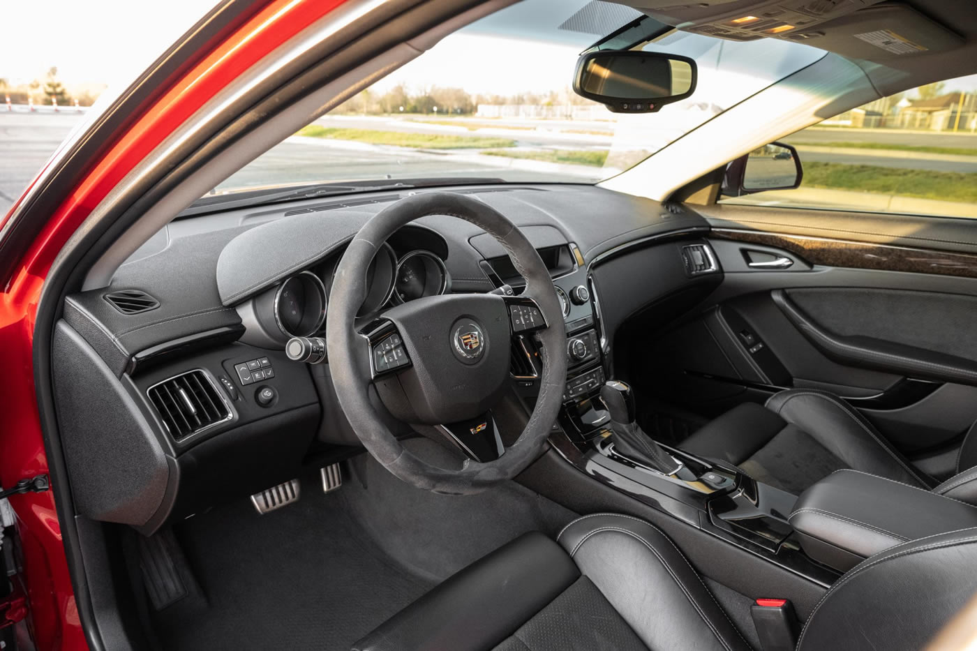 2013 Cadillac CTS-V Wagon in Crystal Red Tintcoat