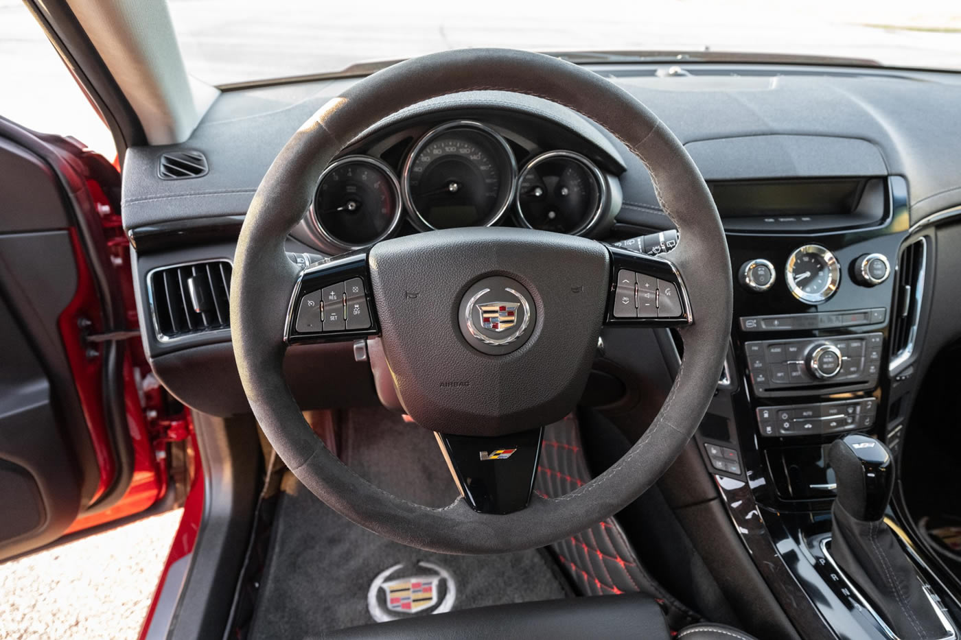 2013 Cadillac CTS-V Wagon in Crystal Red Tintcoat