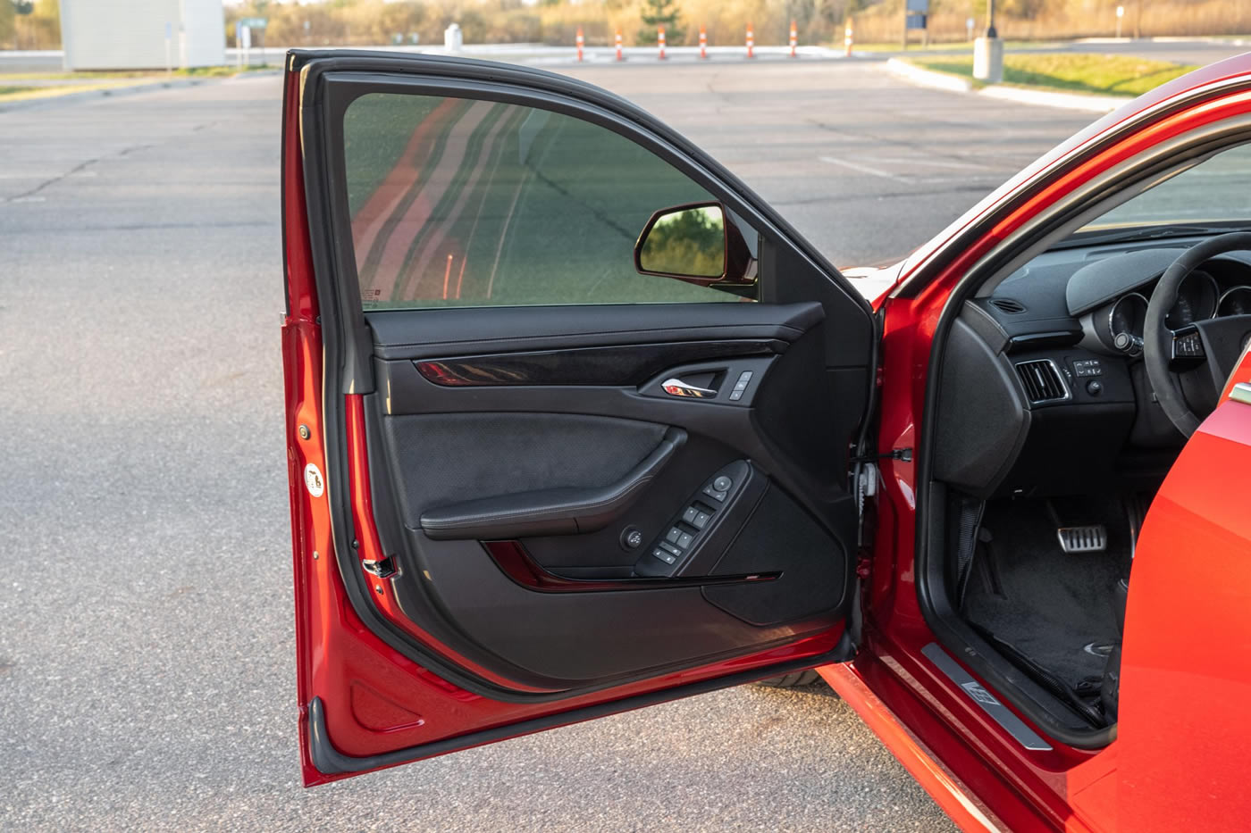 2013 Cadillac CTS-V Wagon in Crystal Red Tintcoat