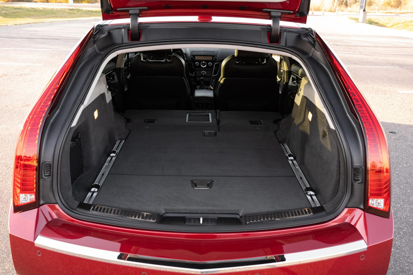 2013 Cadillac CTS-V Wagon in Crystal Red Tintcoat