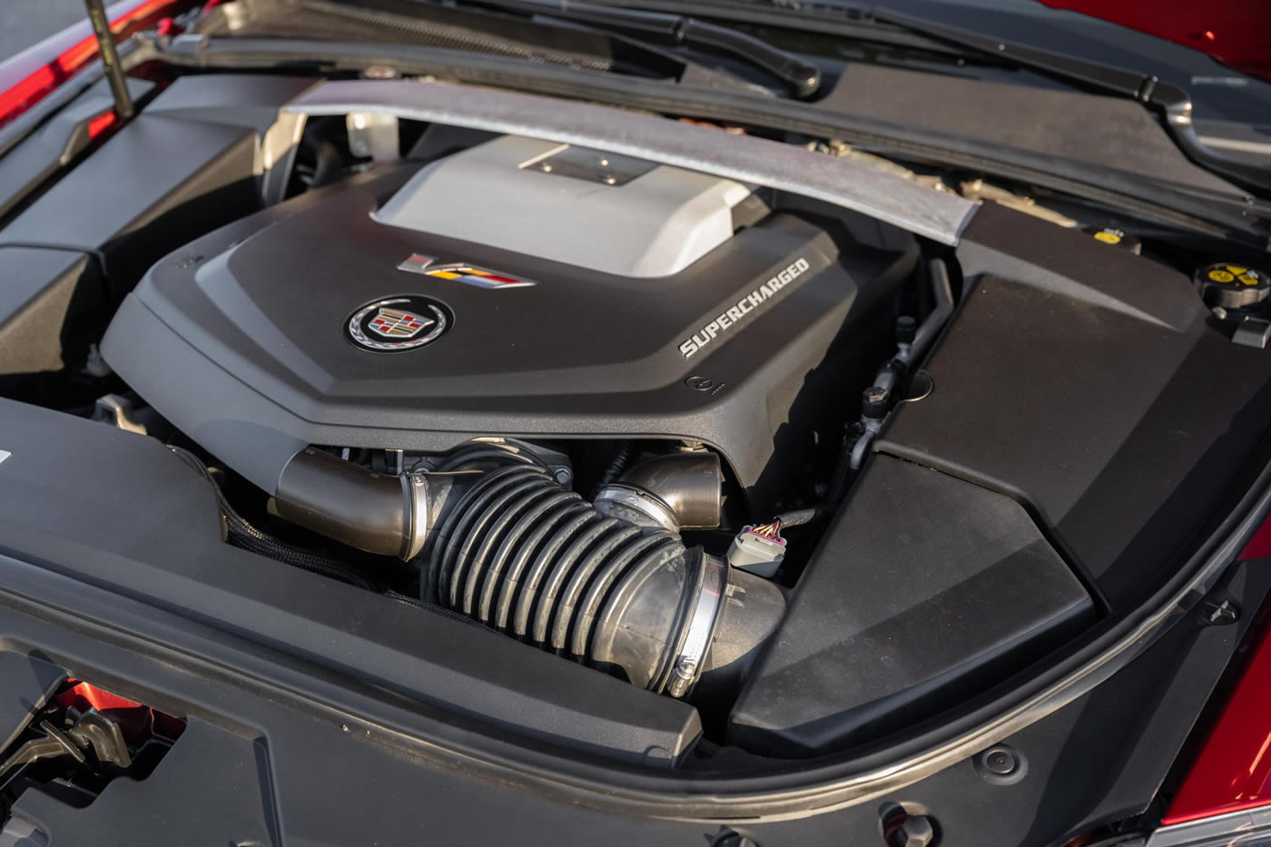 2013 Cadillac CTS-V Wagon in Crystal Red Tintcoat