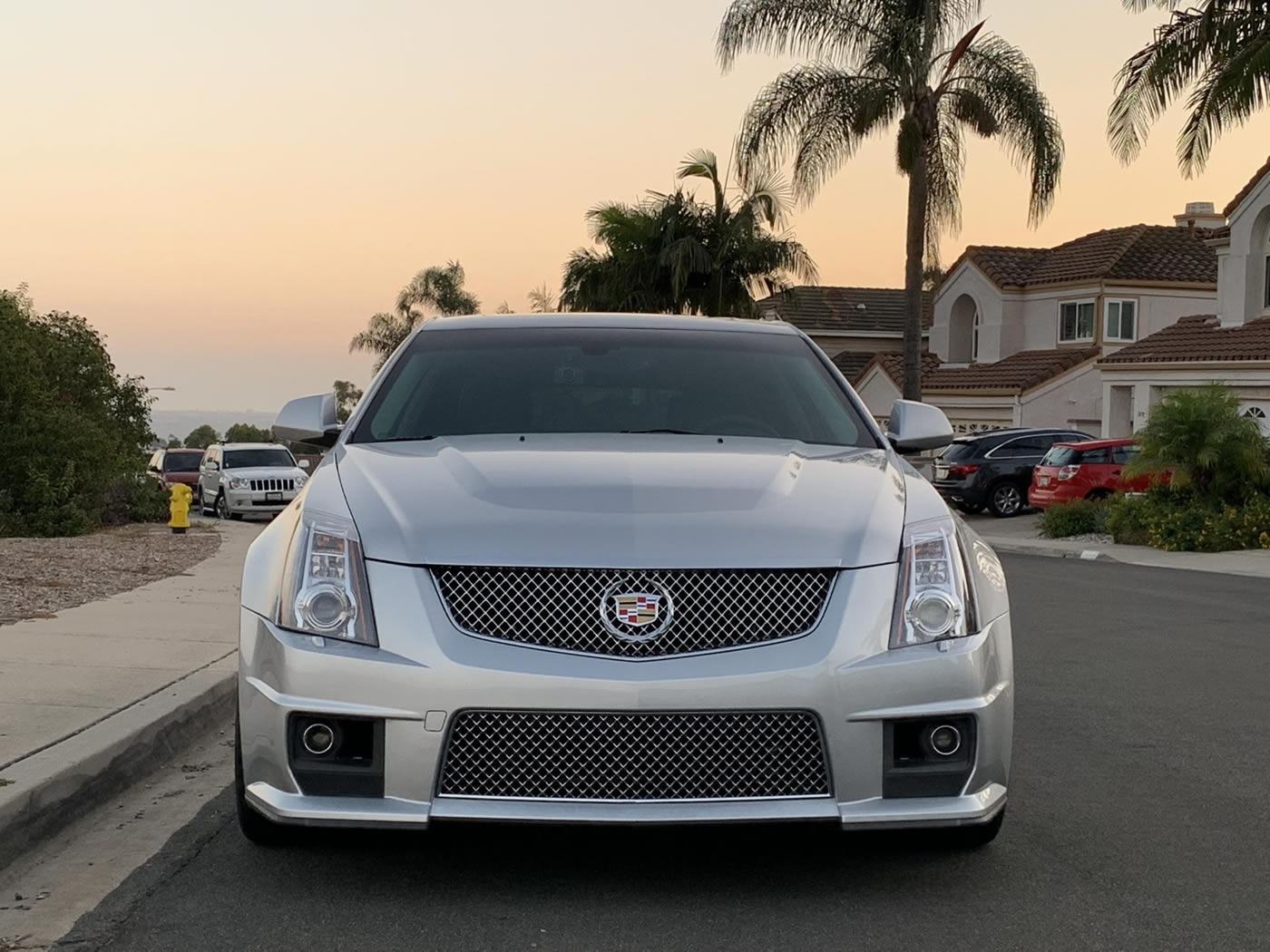 2013 Cadillac CTS-V Wagon in Radiant Silver Metallic
