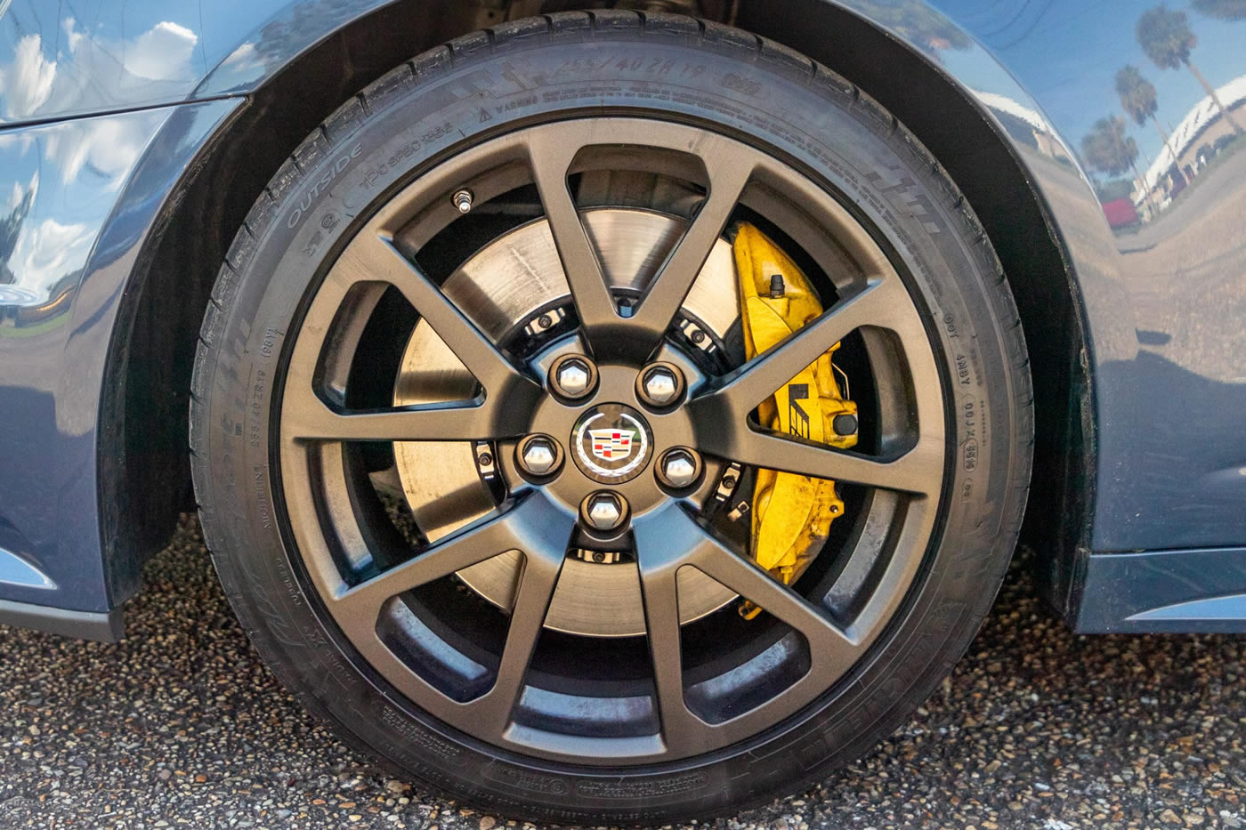 2013 Cadillac CTS-V Wagon in Stealth Blue Metallic