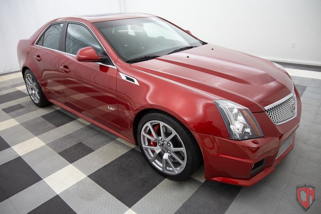 2014 Cadillac CTS-V Sedan in Red Obsession Tintcoat
