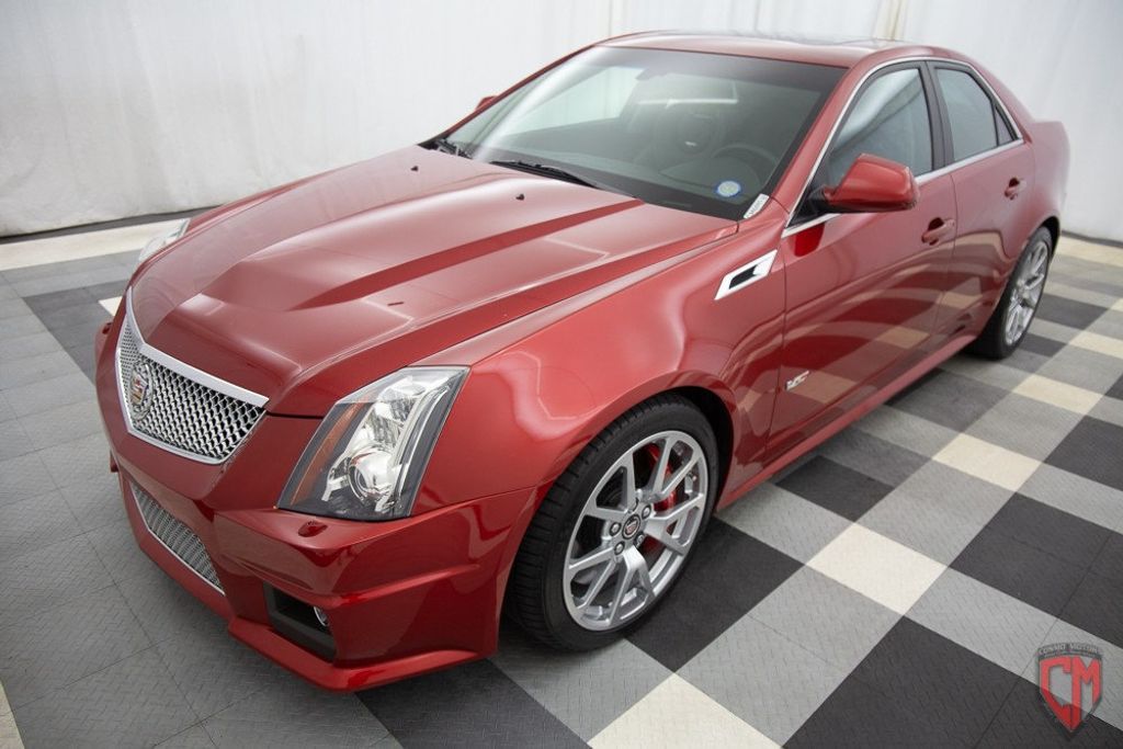2014 Cadillac CTS-V Sedan in Red Obsession Tintcoat