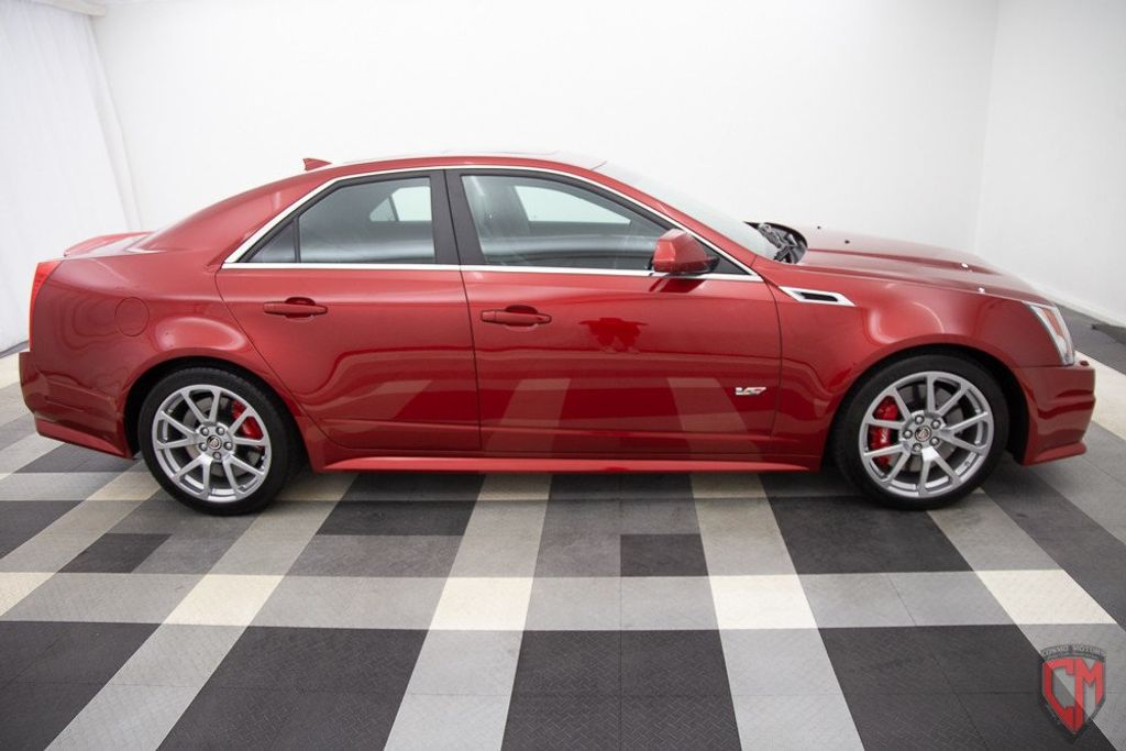 2014 Cadillac CTS-V Sedan in Red Obsession Tintcoat