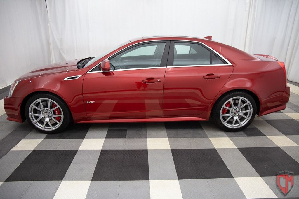 2014 Cadillac CTS-V Sedan in Red Obsession Tintcoat
