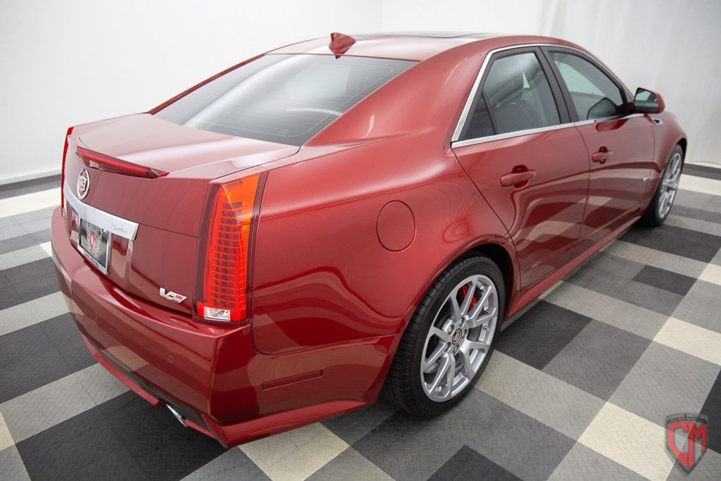 2014 Cadillac CTS-V Sedan in Red Obsession Tintcoat