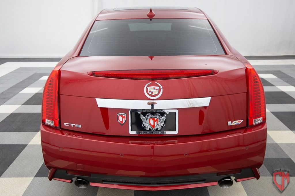 2014 Cadillac CTS-V Sedan in Red Obsession Tintcoat