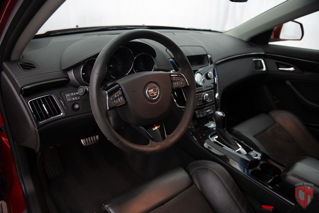 2014 Cadillac CTS-V Sedan in Red Obsession Tintcoat