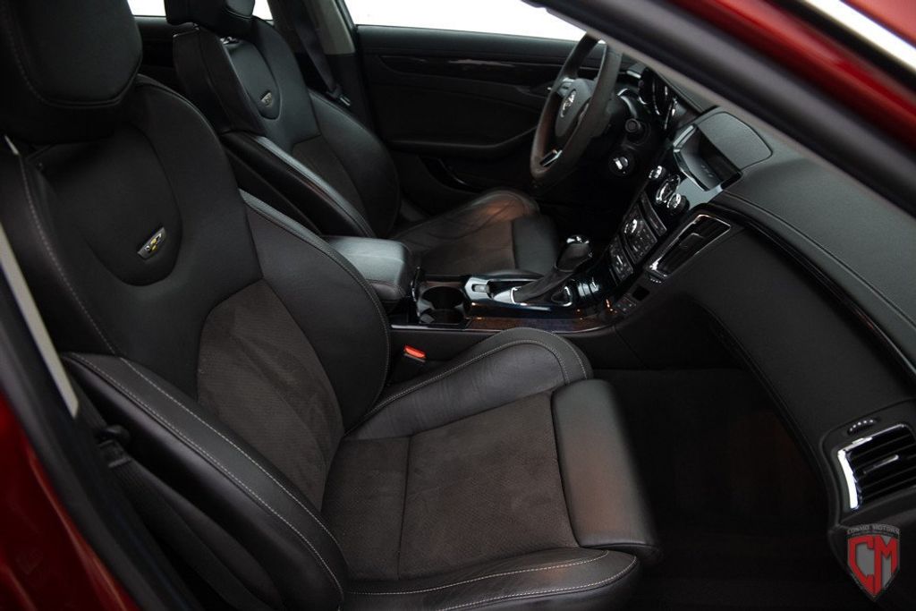 2014 Cadillac CTS-V Sedan in Red Obsession Tintcoat